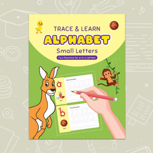 Alphabet tracing book