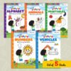 colouring books set of 5