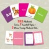 mini flashcards all catagory