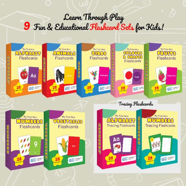 mini flash cards for kids