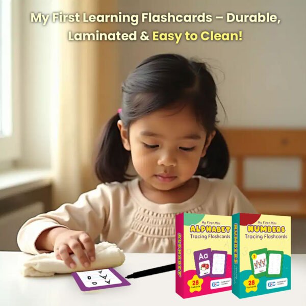 easy to wipe and clean flash card
