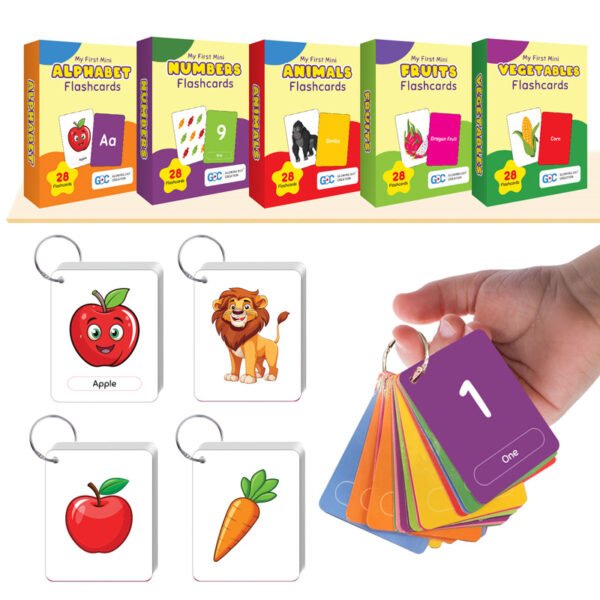 flashcards with ring